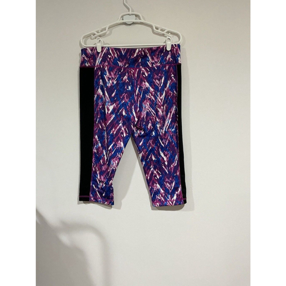Woman’s Rainbeau Capri Pink/blue/black Xl - Picture 2 of 7